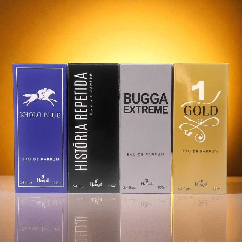 Perfume masculino Kit com 04 ou a unidade contendo 100 ml cada. Inspirados nas melhores fragrância dos importados