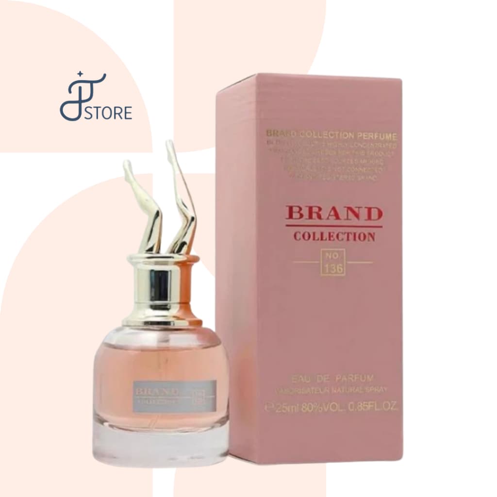 Perfume Importado Brand Collection (136) Adocicado Marcante Sofisticado Feminino Chipre Floral 25ml