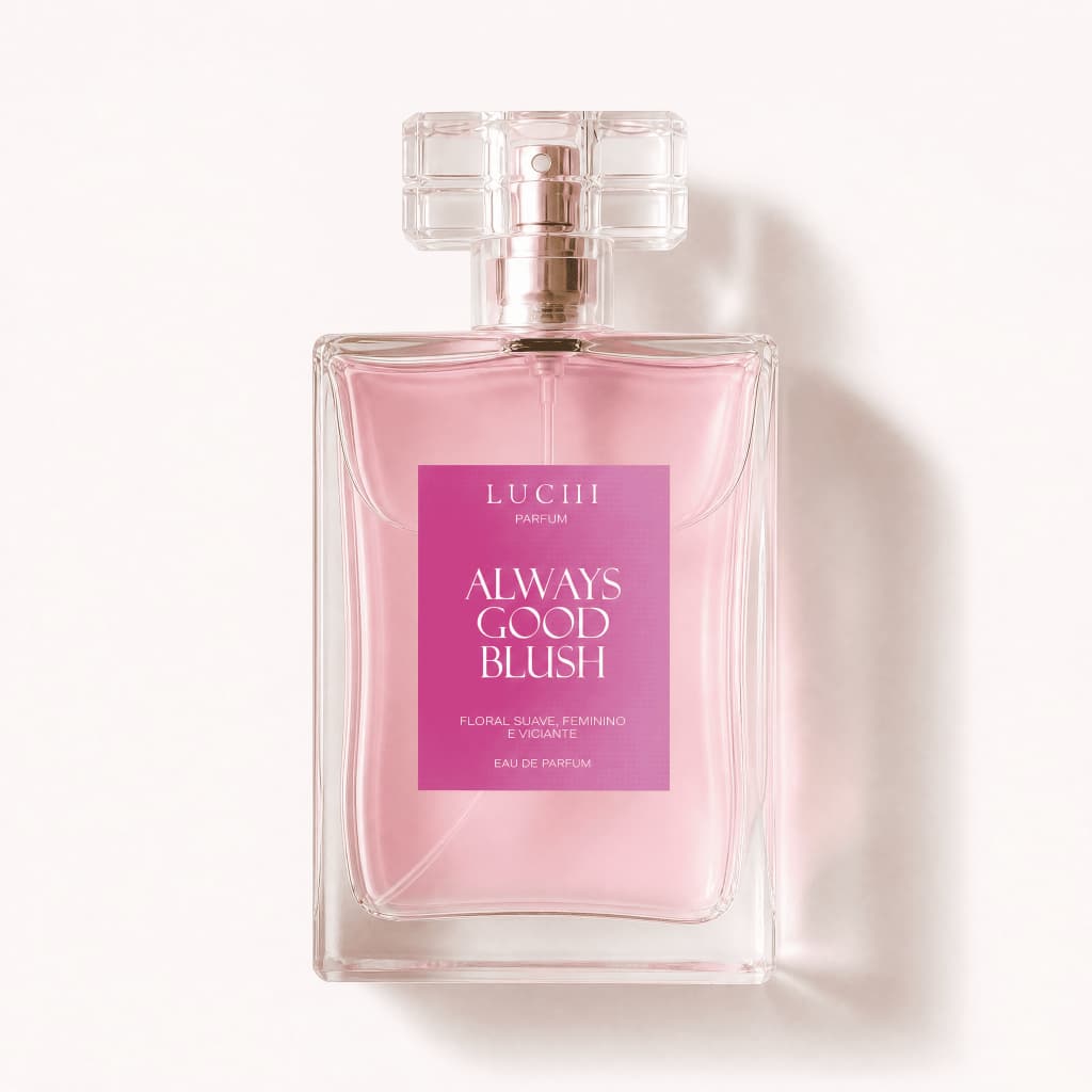 Perfume Feminino Always Good Blush Luchi Parfum (Aroma importado) - Alta fixação