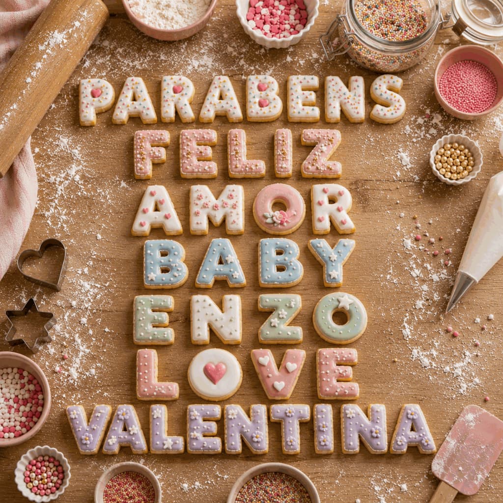 Kit Cortadores De Biscoito Alfabeto Letras Molde Fondant Pasta Americana Confeitaria Massinha Modelar Bolo Bolacha Festa