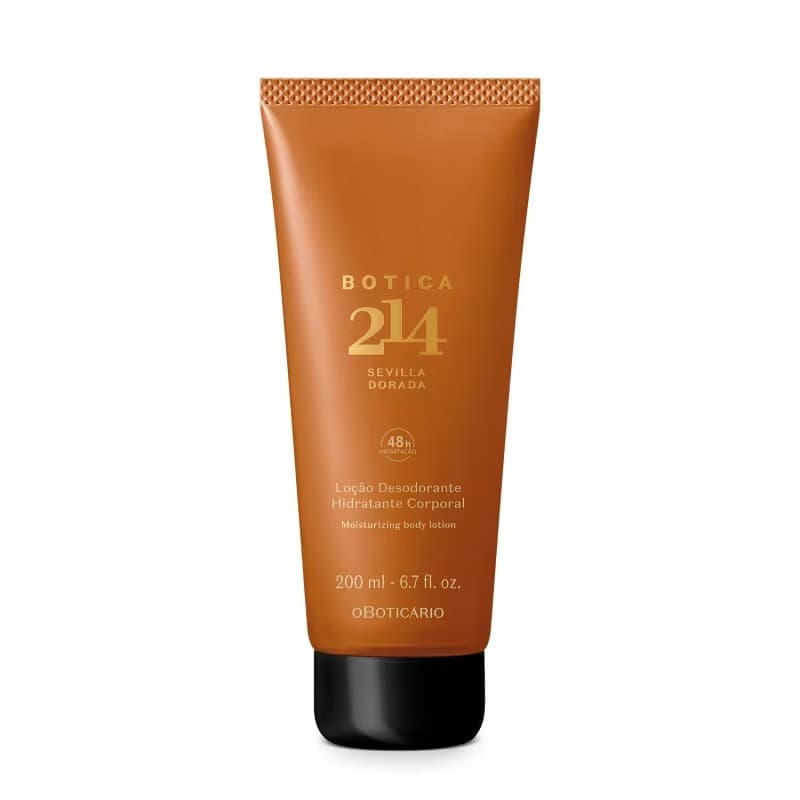 Hidratante Corporal Botica 214 Sevilla Dorada 200 ml | O Boticário