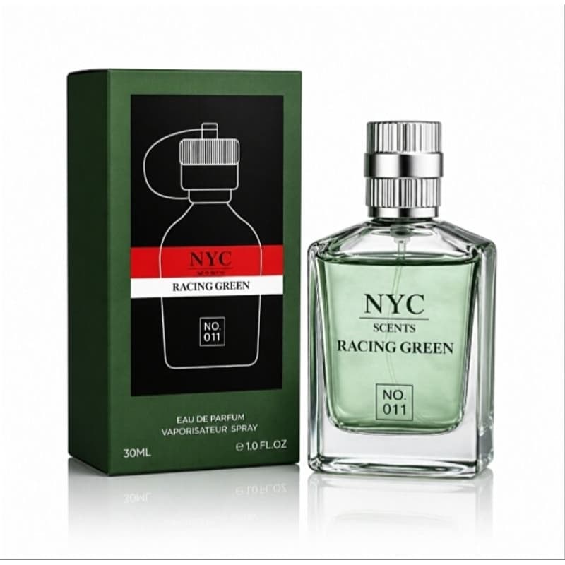 Perfume Masculino NYC Scents Racing Green No.011 30ml Eau de Parfum Importado Original