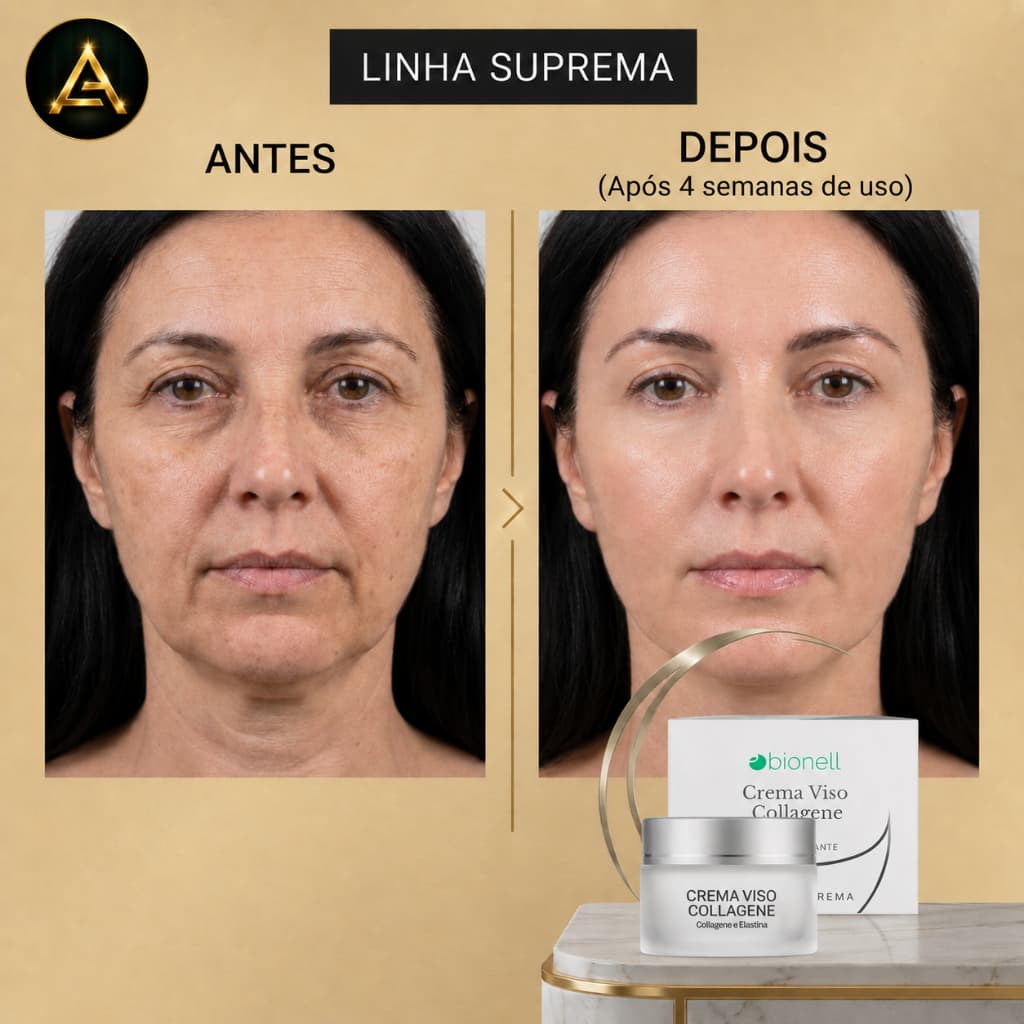 Creme Facial Bionell Colágeno 75ml Anti-idade Firmeza e Elasticidade