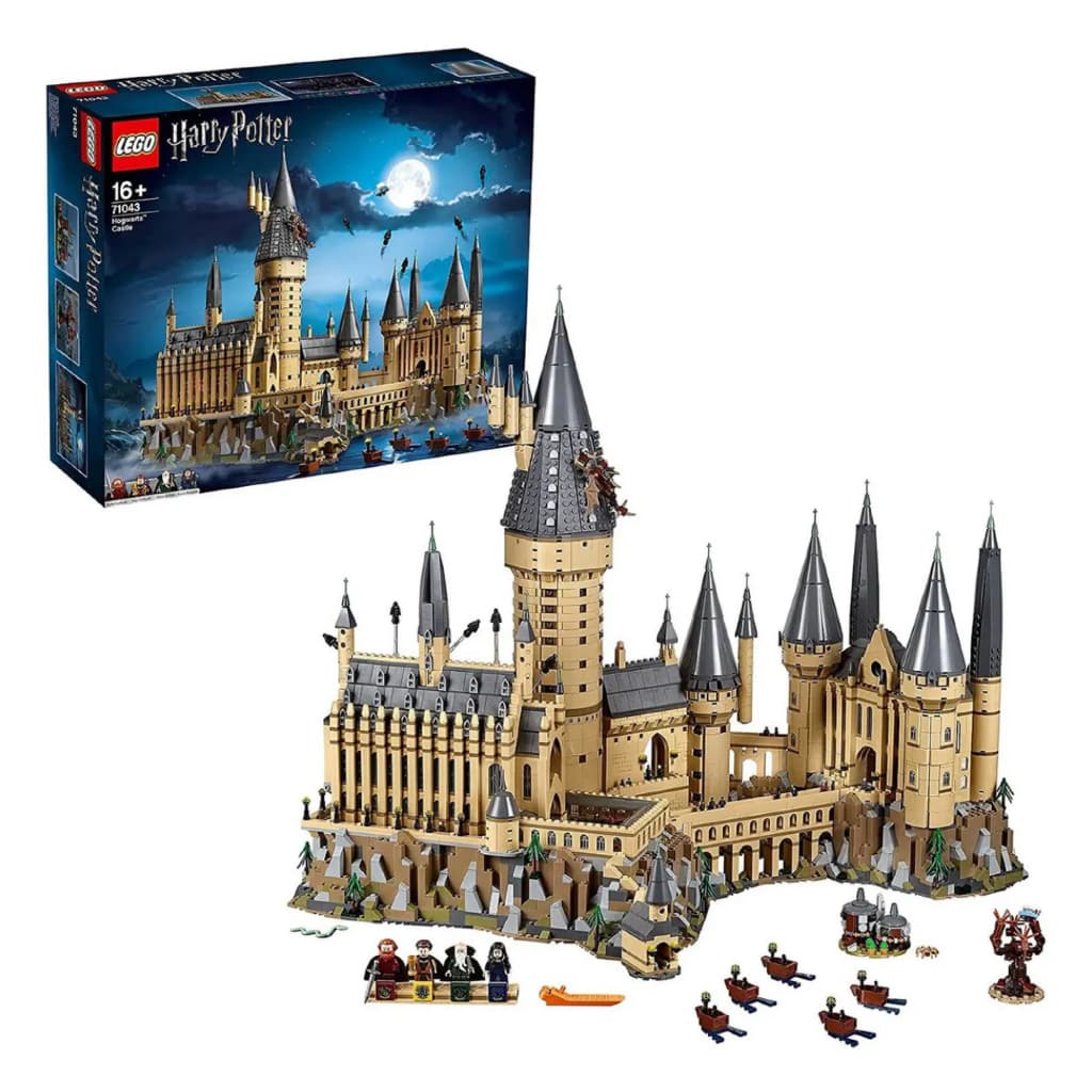 Lego Harry Potter Hogwarts Castle Castelo 71043 6020 peças em caixa Blocos de montar Conjunto de construção importado
