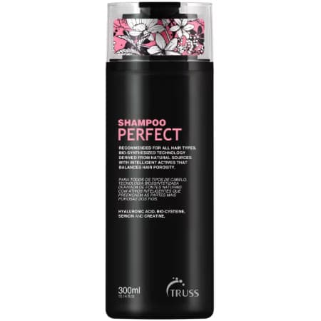 Shampoo Hidratante Truss Perfect Elimina a Porosidade Dos Fios 300ml