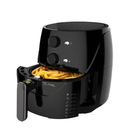 Fritadeira Elétrica Sem Óleo Cadence Super Light Fryer FRT550 3.2L Preta Vitrine