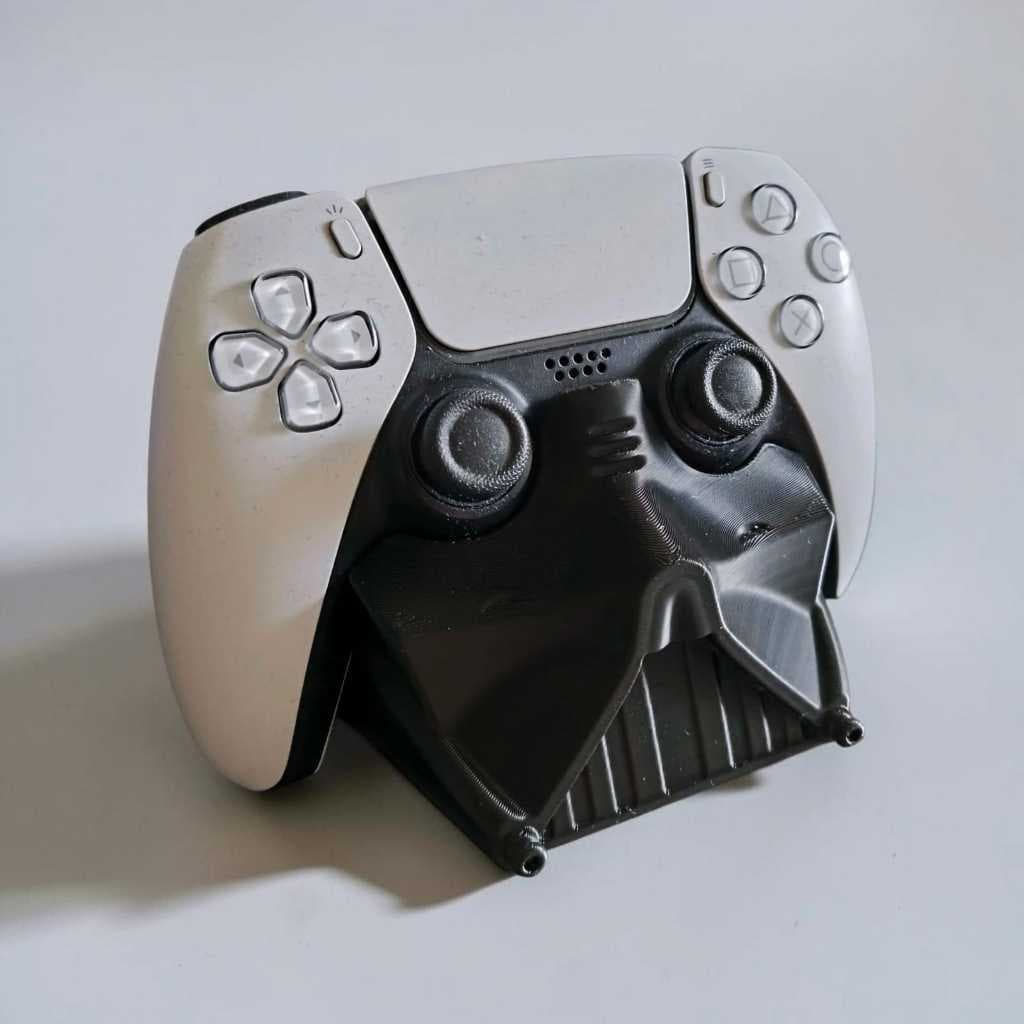 Suporte Gamer Porta Controle Videogame PS5 Dual Sense  Star Wars - Darth Vader