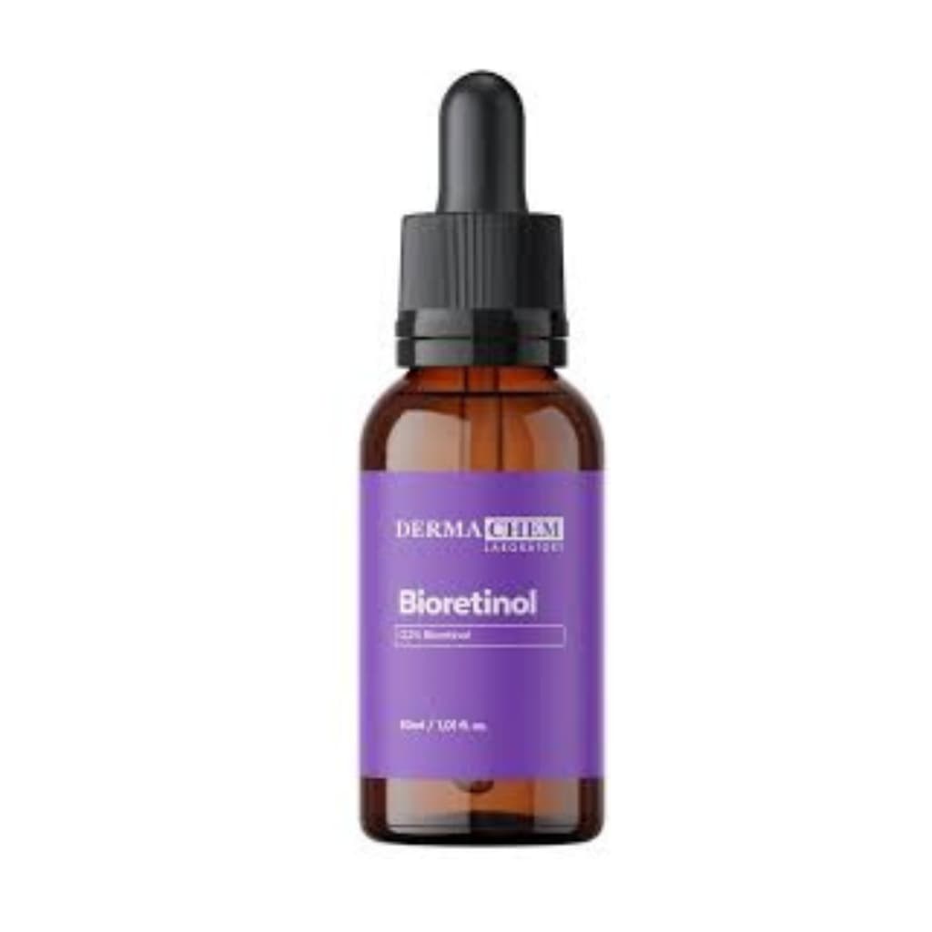 Sérum Bioretinol Dermachem 30ml 0,2% Nephoria Anti-Idade Antirrugas Firmeza Facial Renovação da Pele