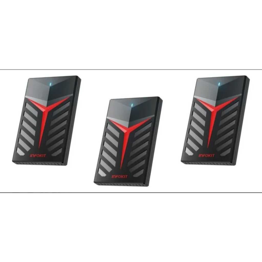 Kit com 3 Case Externo Gamer Gaveta Ssd Hd Xbox ps4  ps5 Pc Notebook Usb 3.0