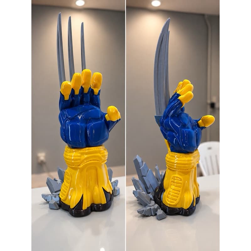 Suporte para controle de videogame - Garra Wolverine