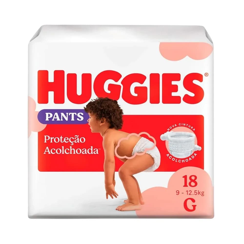 Fralda Roupinha Huggies Supreme Care G com 18 Unidades