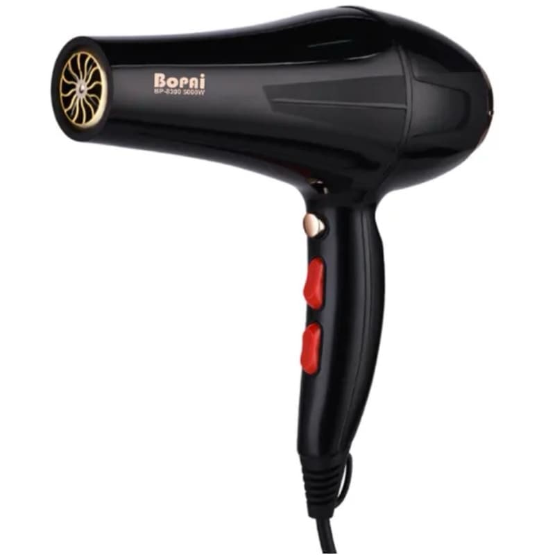 secador de cabelo profissional BOPAI Max Power BP 8300 4em1 / 5000w / Preto