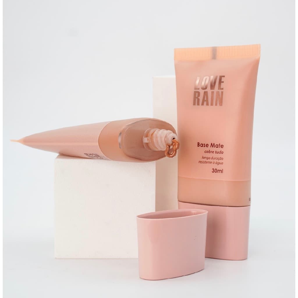 Base líquida Matte Alta cobertura    -    Lové Rain