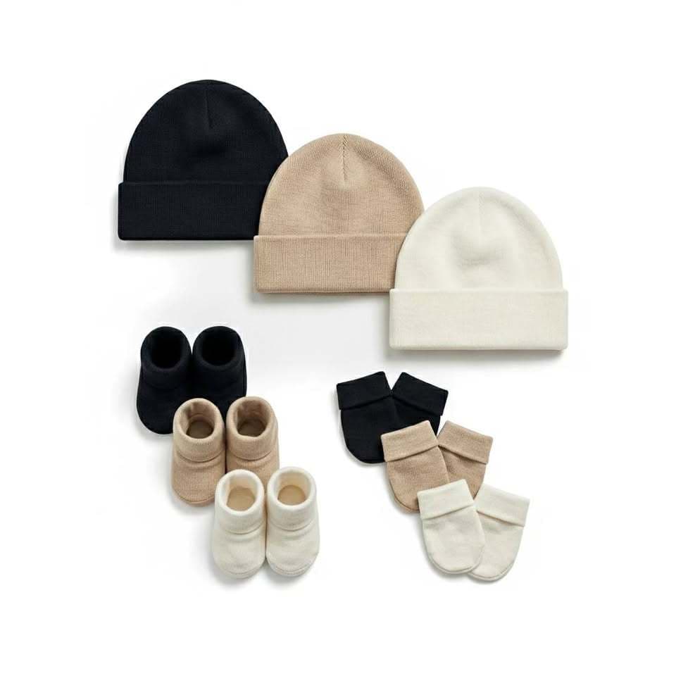 Kit enxoval de bebê (2 cores)