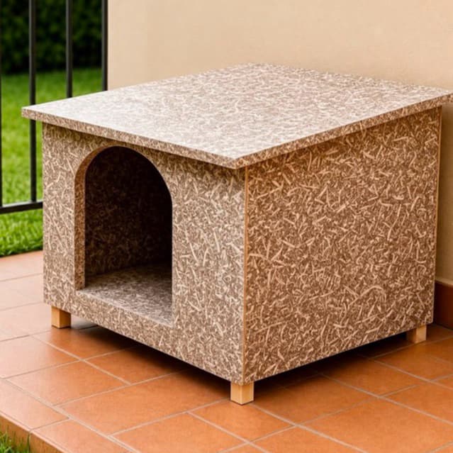 Casa De Madeira Para Cachorro N1, N2, N3, N4, Casinha Pet Modelo Edicula Ecológica Cães Pequenos e Médio Porte