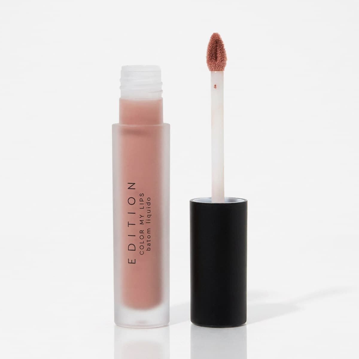Batom Líquido Matte Color My Lips Oceane Edition Nude acabamento matte confortável e alta fixação