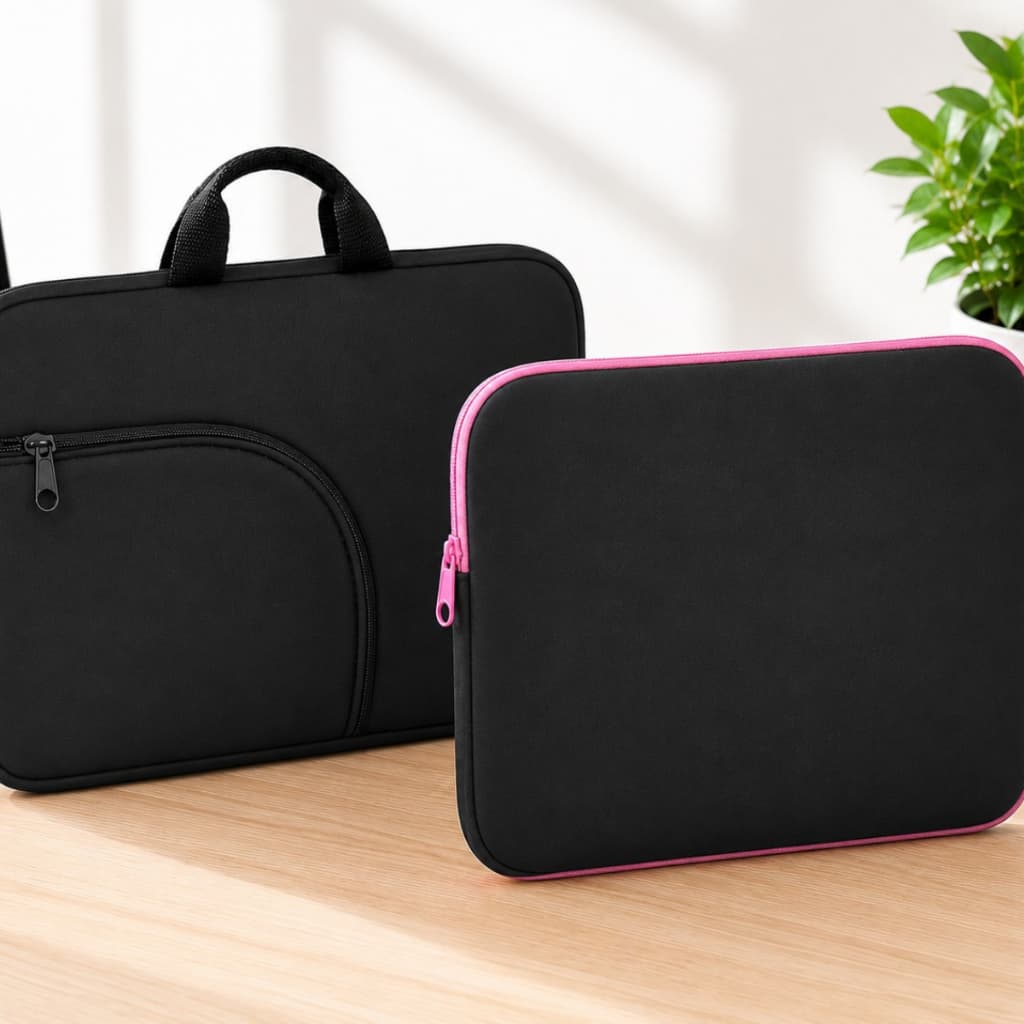 Capa Para Macbook Bolsa de Notebook 15,6 Bag Case Maleta Protetora Kit 2 Capa para Notebook Case Notebook 15.6 Neoprene
