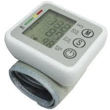 Aparelho medidor de pressão arterial digital de pulso Jziki ZK-W863PA branco