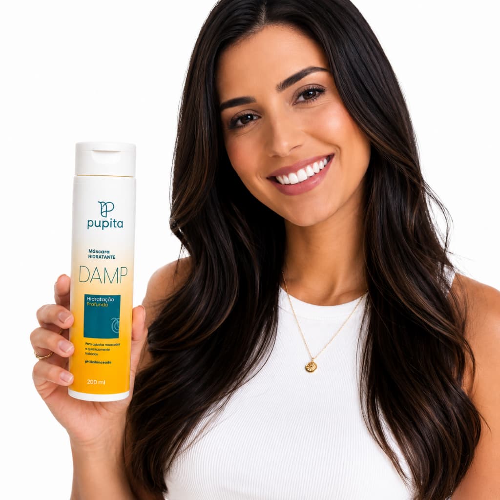 Pupita - Shampoo Hidratante Fortalecedor DAMP 250 ml