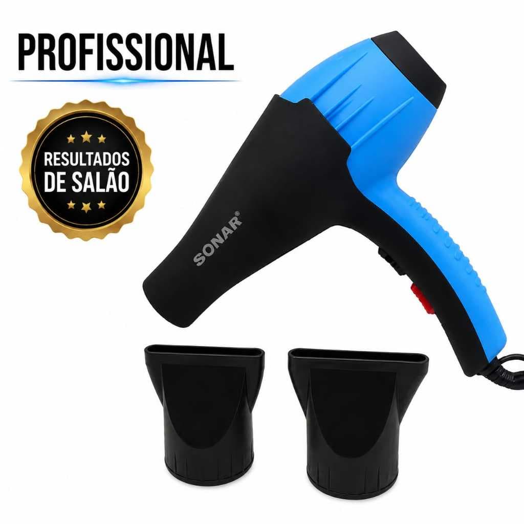 Secador De Cabelo Profissional SONAR Mega Potente  Salão Cabeleireiro 110V