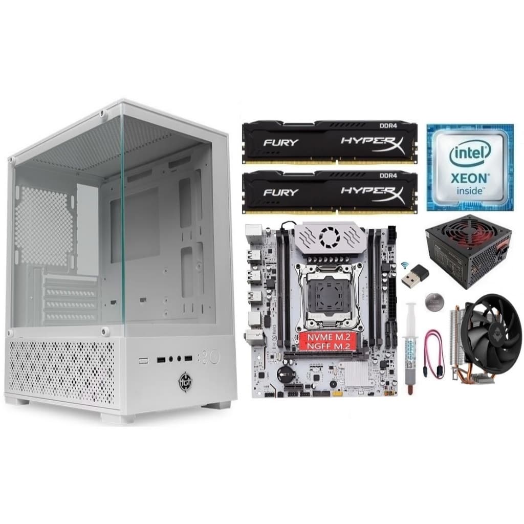 Kit Gamer X99 Xeon E5 2660 v3/ 8GB-16GB DDR4/ Gabinete + Fonte 500w