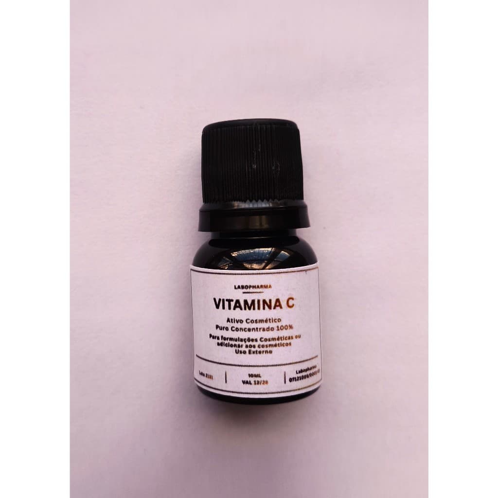 Vitamina C puro 100%concentrado ativo cosmético