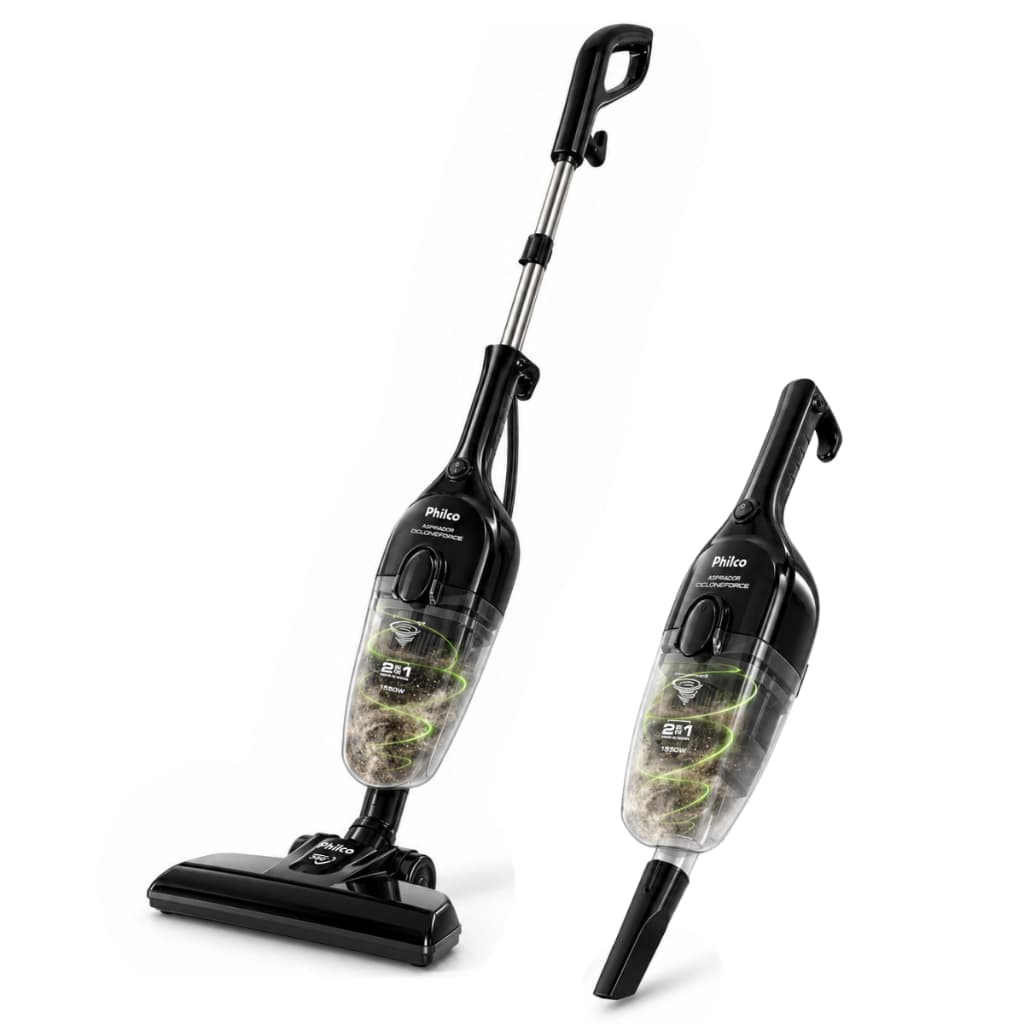 Aspirador De Pó Vassoura 2 Em 1 Philco 1550w +potente +leve