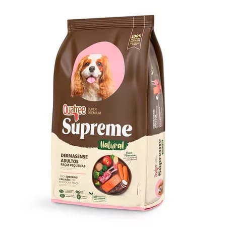 Ração Quatree Supreme Dermasense para Cachorro Adulto 2,5kg Super Premium Cães Sensibilidade Alimentar