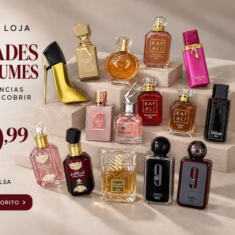 Perfume Miniatura 30ML Perfume Feminino  Perfume Importado