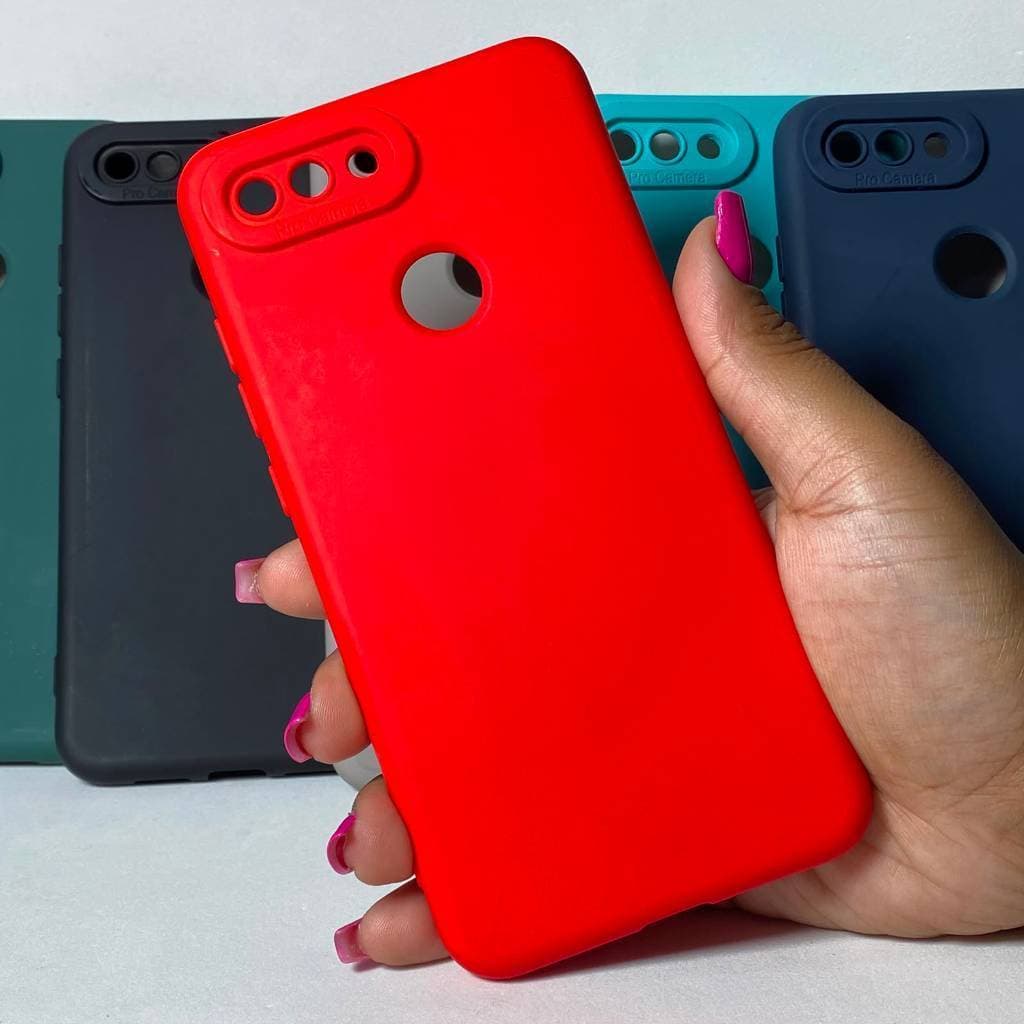 CAPA MI 8 LITE Câmera Fechada XIAOMI Capinha Case Protetora Celular Silicone