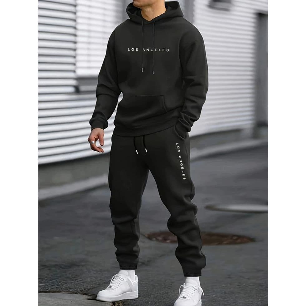 Conjunto Moletom Los Angeles Estampado Envio Rápido