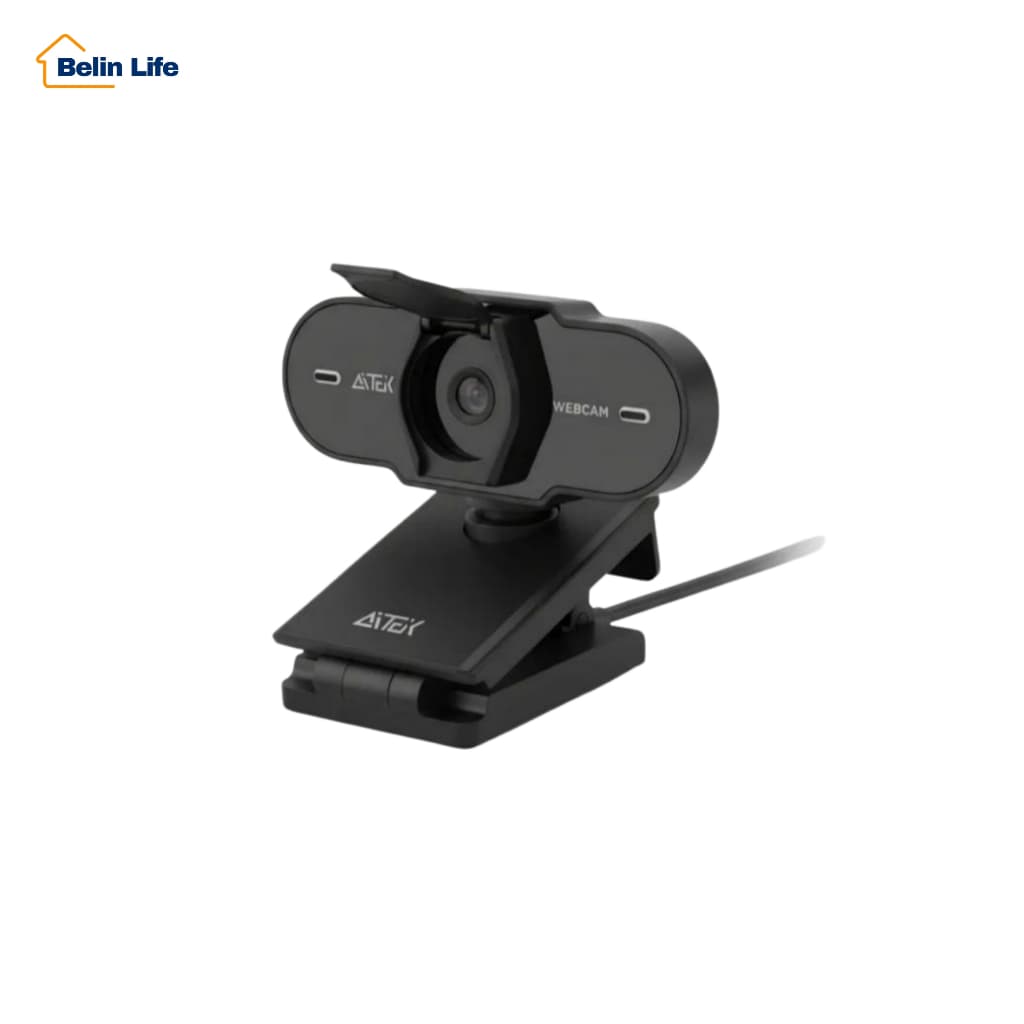 Webcam Full Hd 1080P 2MP Com microfone USB Para windows Mac - AITEK
