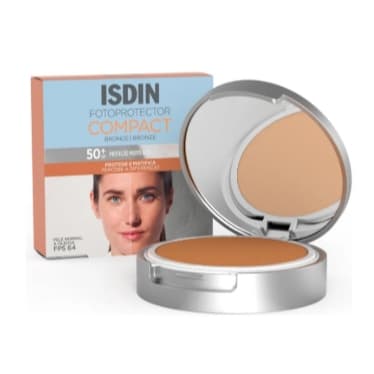 Isdin Fotoprotector Compact FPS 50+ - Protetor Solar Facial em Pó Compacto 10g