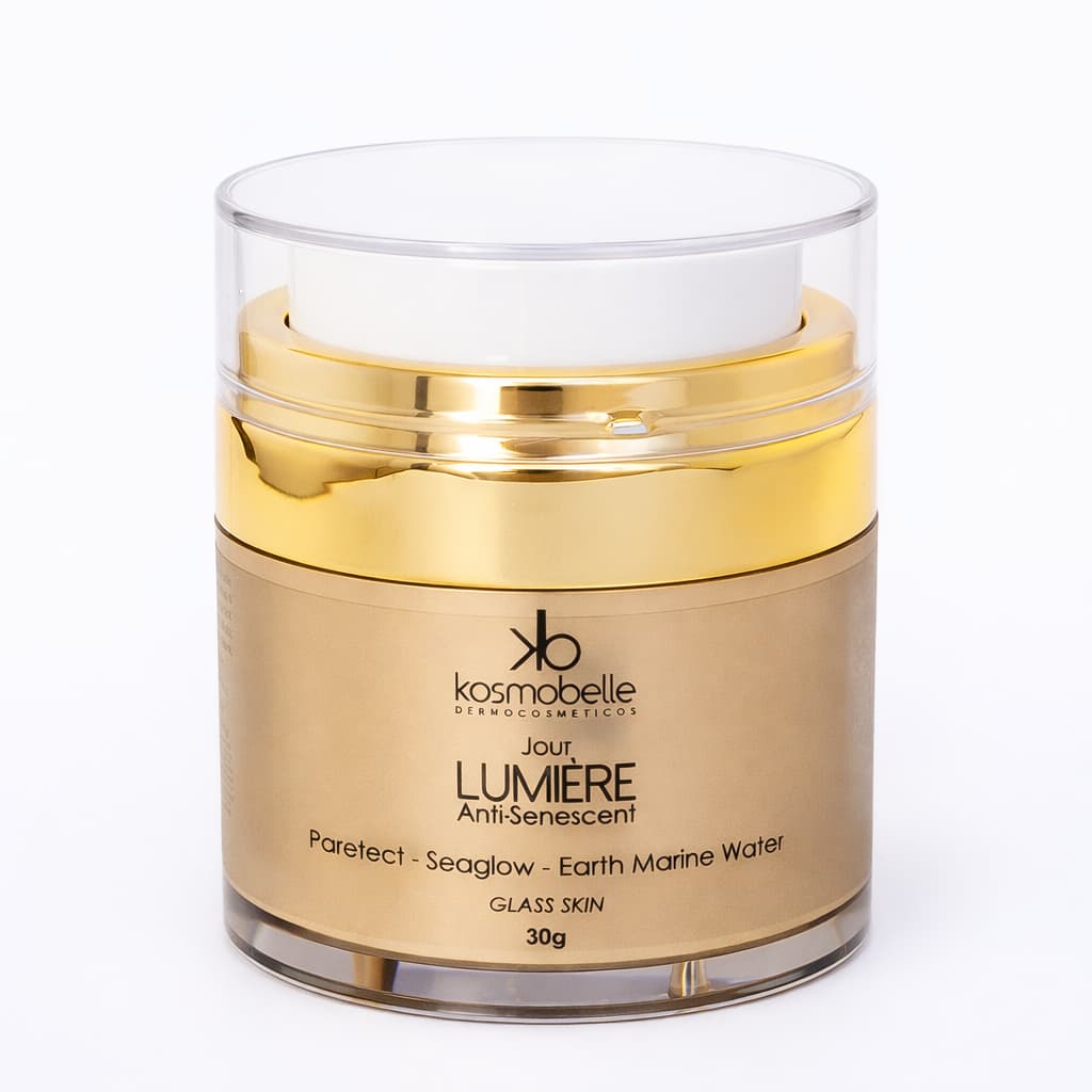 Creme Facial Anti Idade Biohacking Rejuvenescimento 30g - Kosmobelle