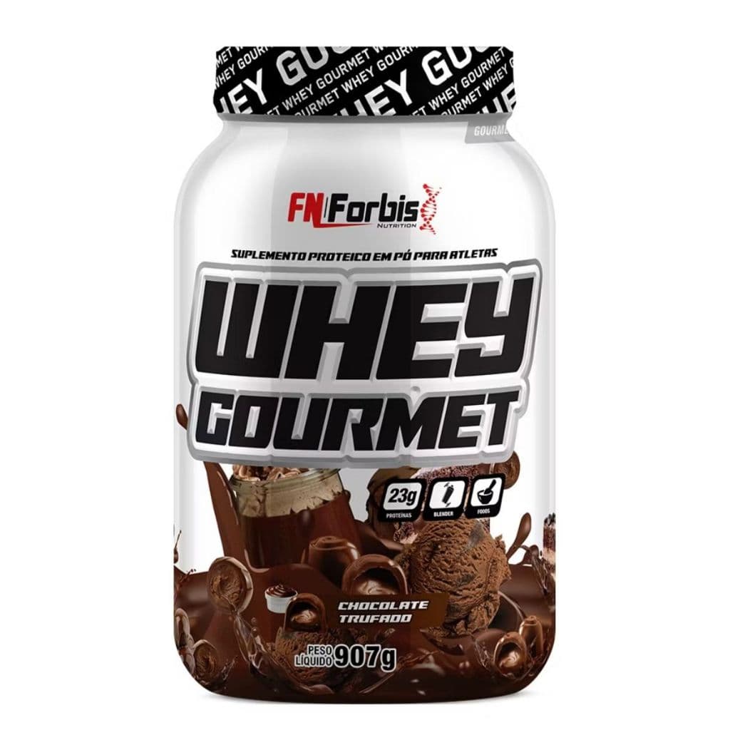 Whey Protein Gourmet 907g sabor Chocolate