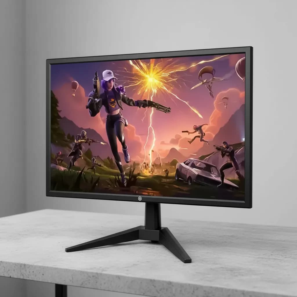 Monitor 19 Polegadas 75Hz HDMI VGA LED Escritório CFTV Segurança Caixa Mercado PDV Gamer Home Office