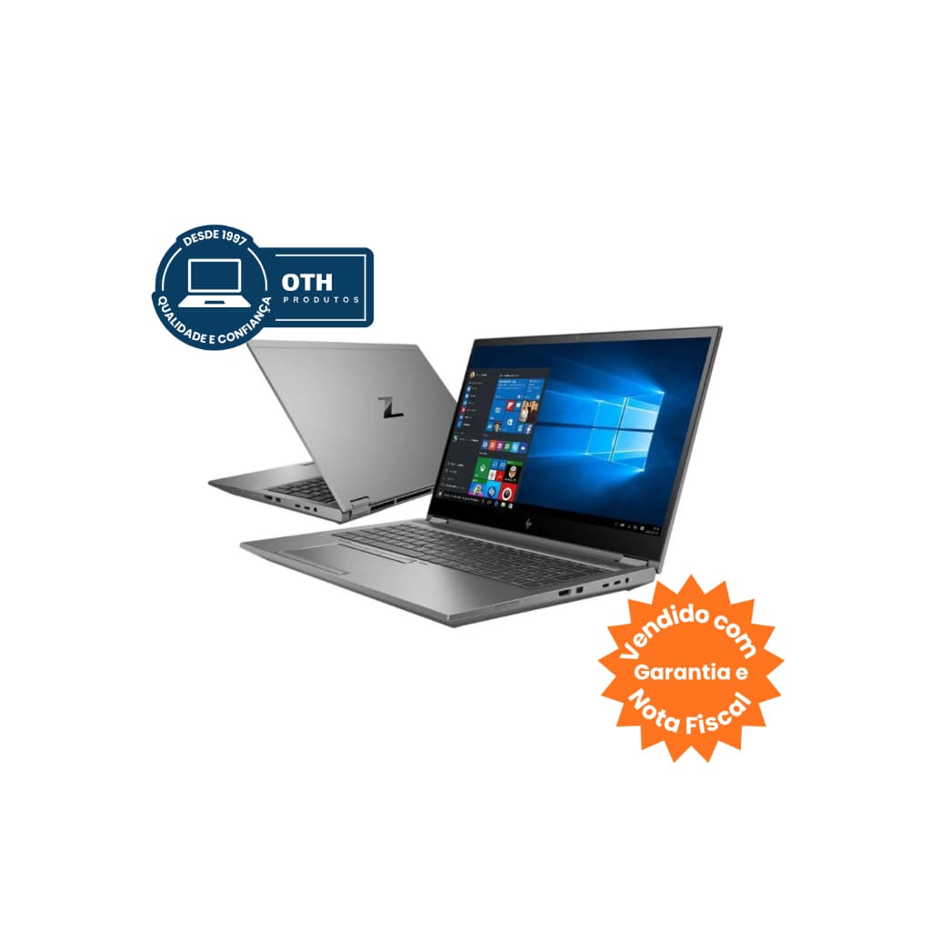 Notebook Hp Zbook Fury 15 G7 15.6" Core i7 10° Geração 32gb SSD1TB Nvidia 6GB - Usado, garantia e NF