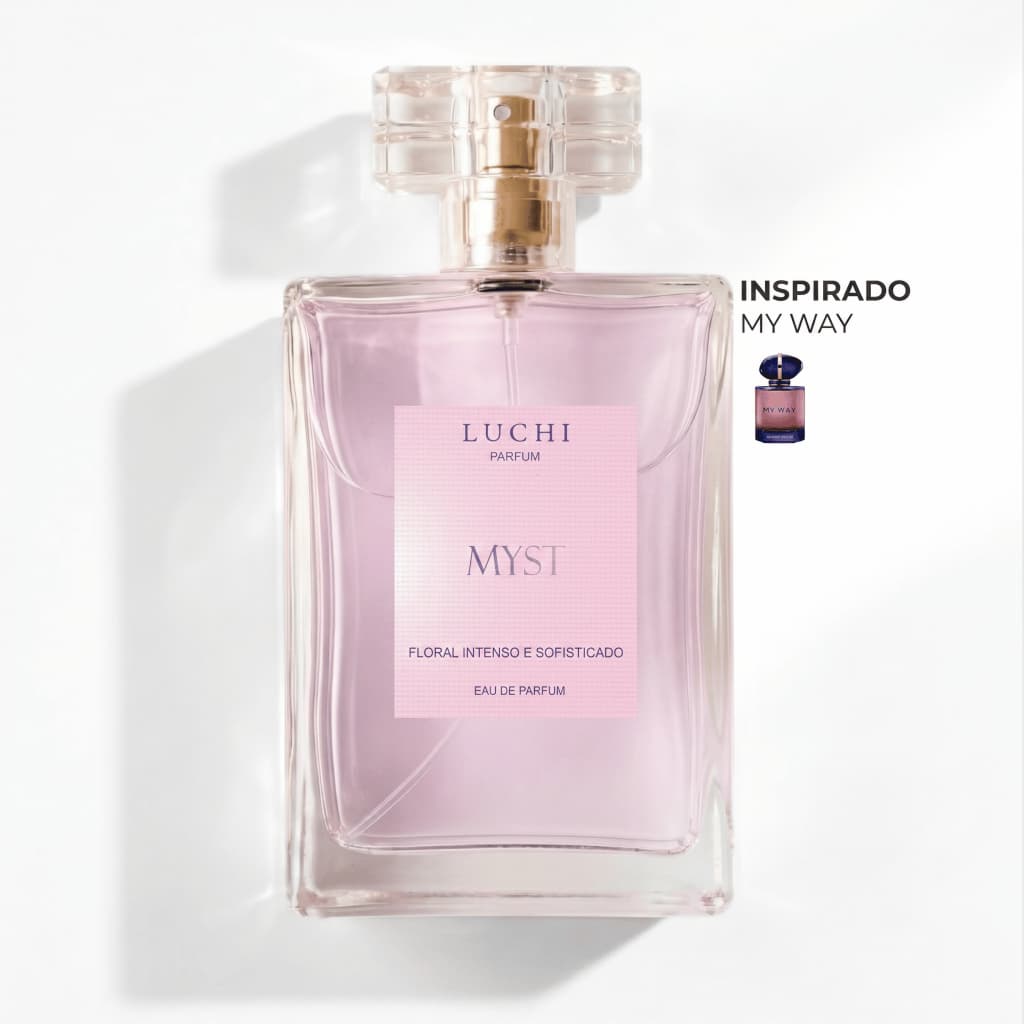 Perfume Feminino Myst Luchi Parfum (Aroma importado) - Alta fixação