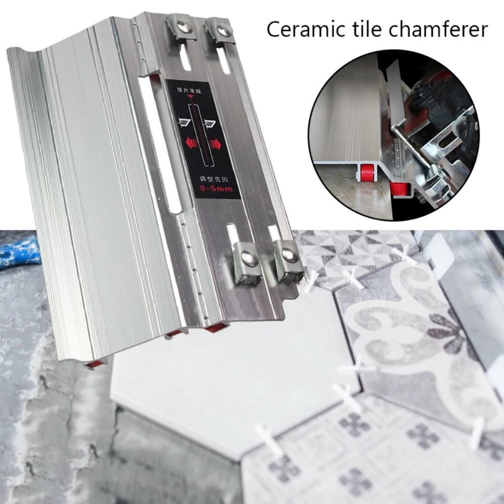 Guias de Chanfro a 45° para Cortes em Porcelanato