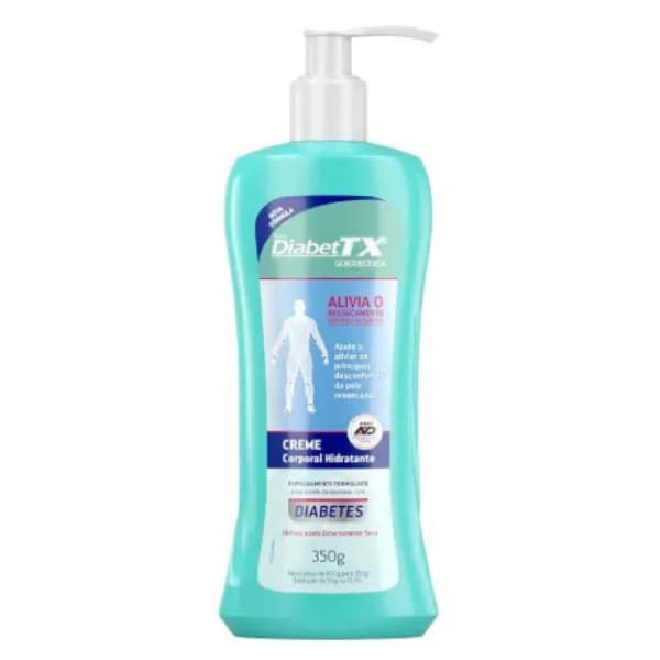 Creme Hidratante Corporal Goicoechea DiabetTX 350g - Hidratação Profunda e Alívio do Cansaço