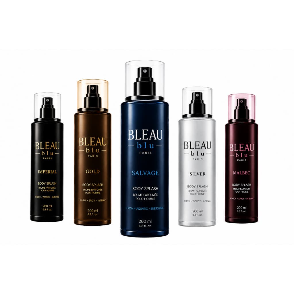 Body Splash Masculino Bleau Blu 200ml Inspirado em Perfumes Importados