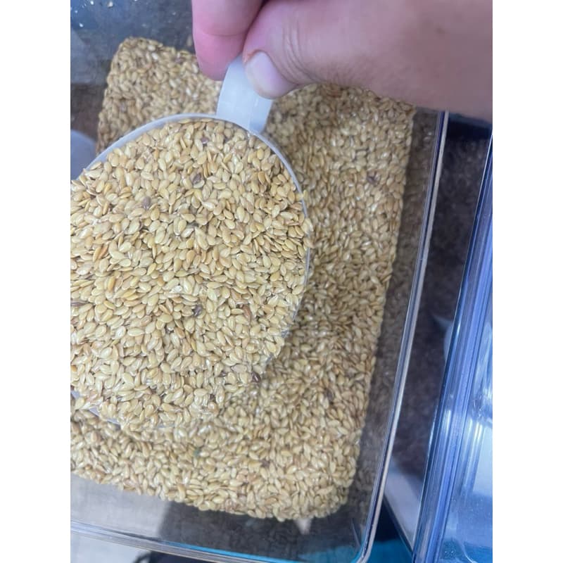 Linhaça Dourada 100g | 100% Natural Rica em Fibras e Ômega 3 | Alimentação Saudável Premium