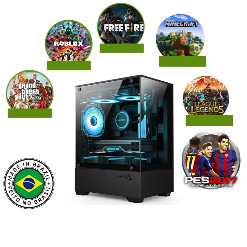 Cpu gamer i5 16g pra estudos escritorios jogos corel autocad mine lol et cs Roblox