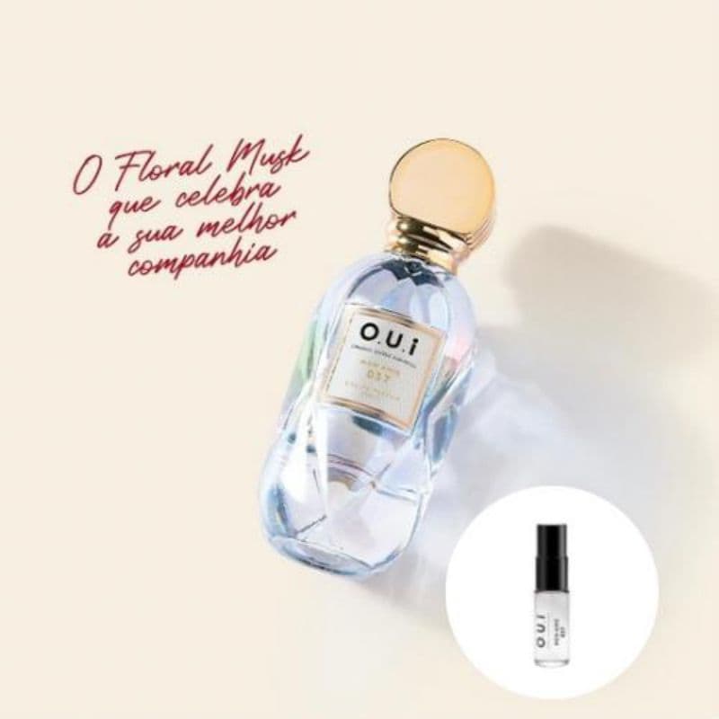 Perfume Feminino O.U.i Miniatura 5ml Importado Elegante Fragrância Sofisticada Longa Duração