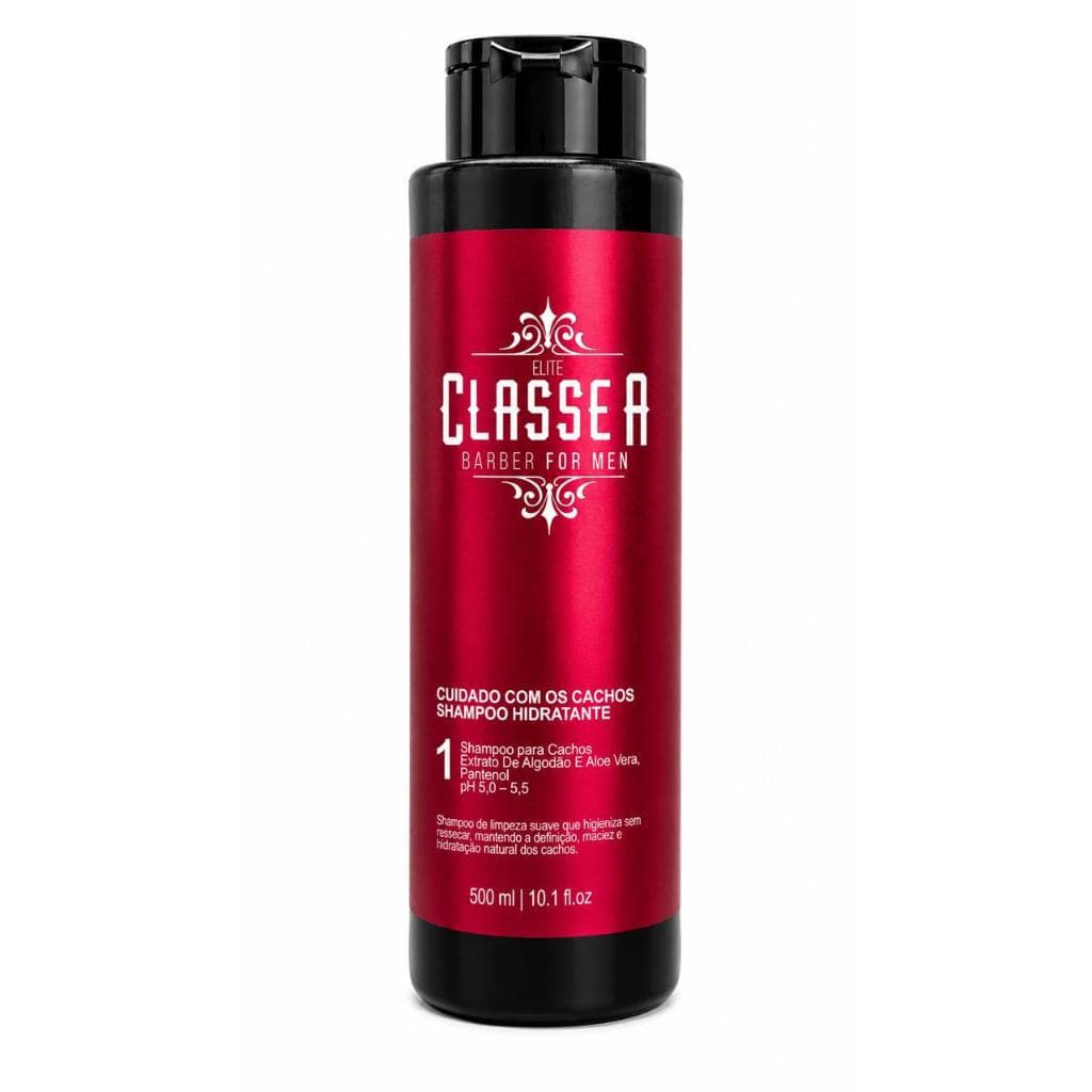 Shampoo Hidratante Cachos Classe A Unissex 500ml Original