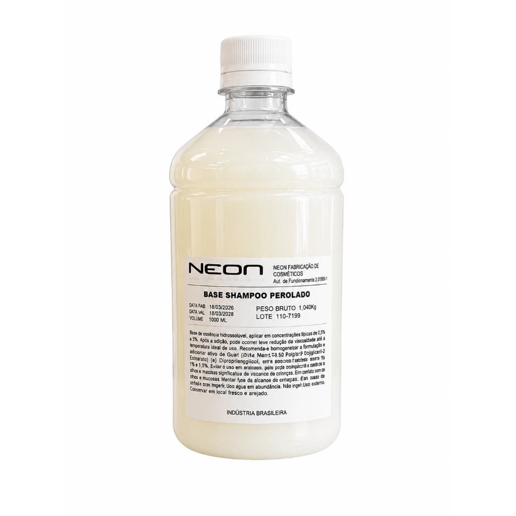 Base Shampoo Perolado Hidratante Cosméticos Premium - 1L
