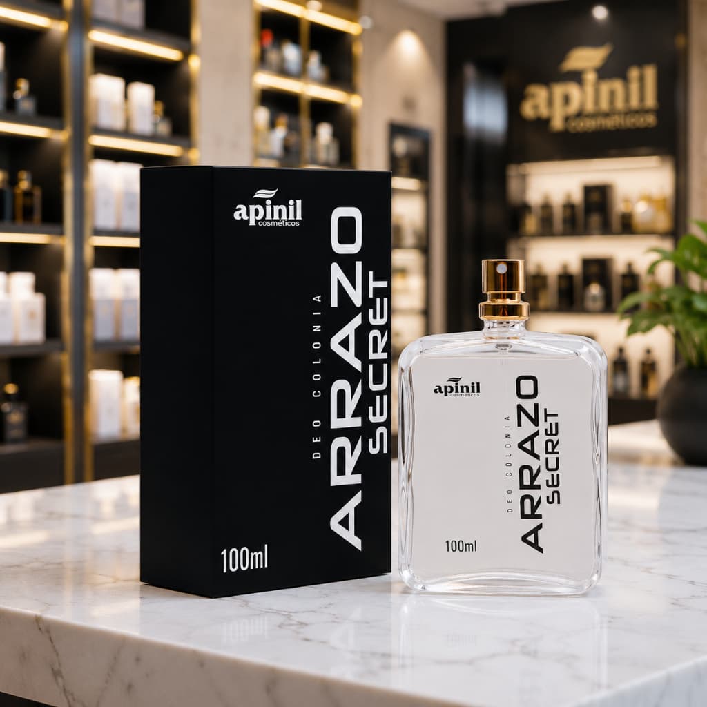 Perfume Importado Inspirado Masculino Apinil Cosméticos 100ml Longa Duração