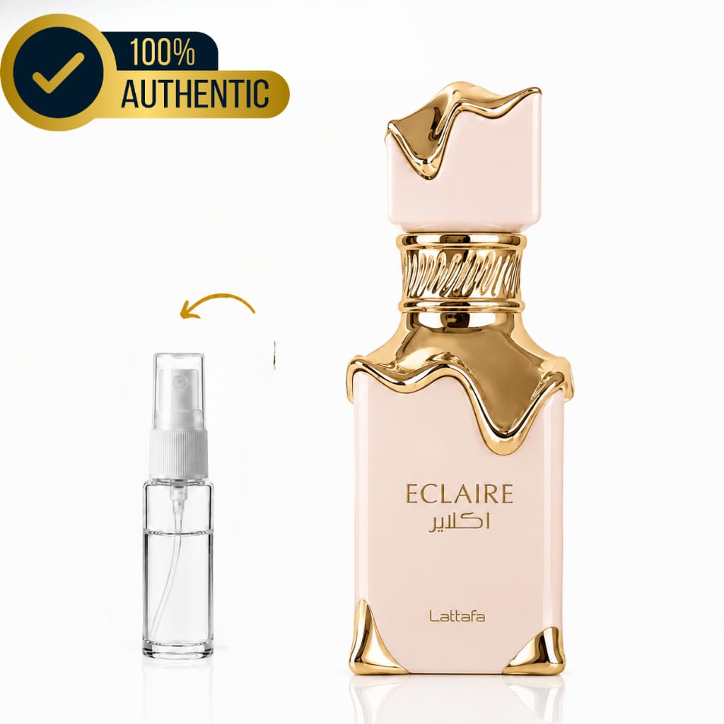 Perfume Árabe Eclaire Feminino | Original | Gourmand Doce Cremoso | Alta Fixação | Importado