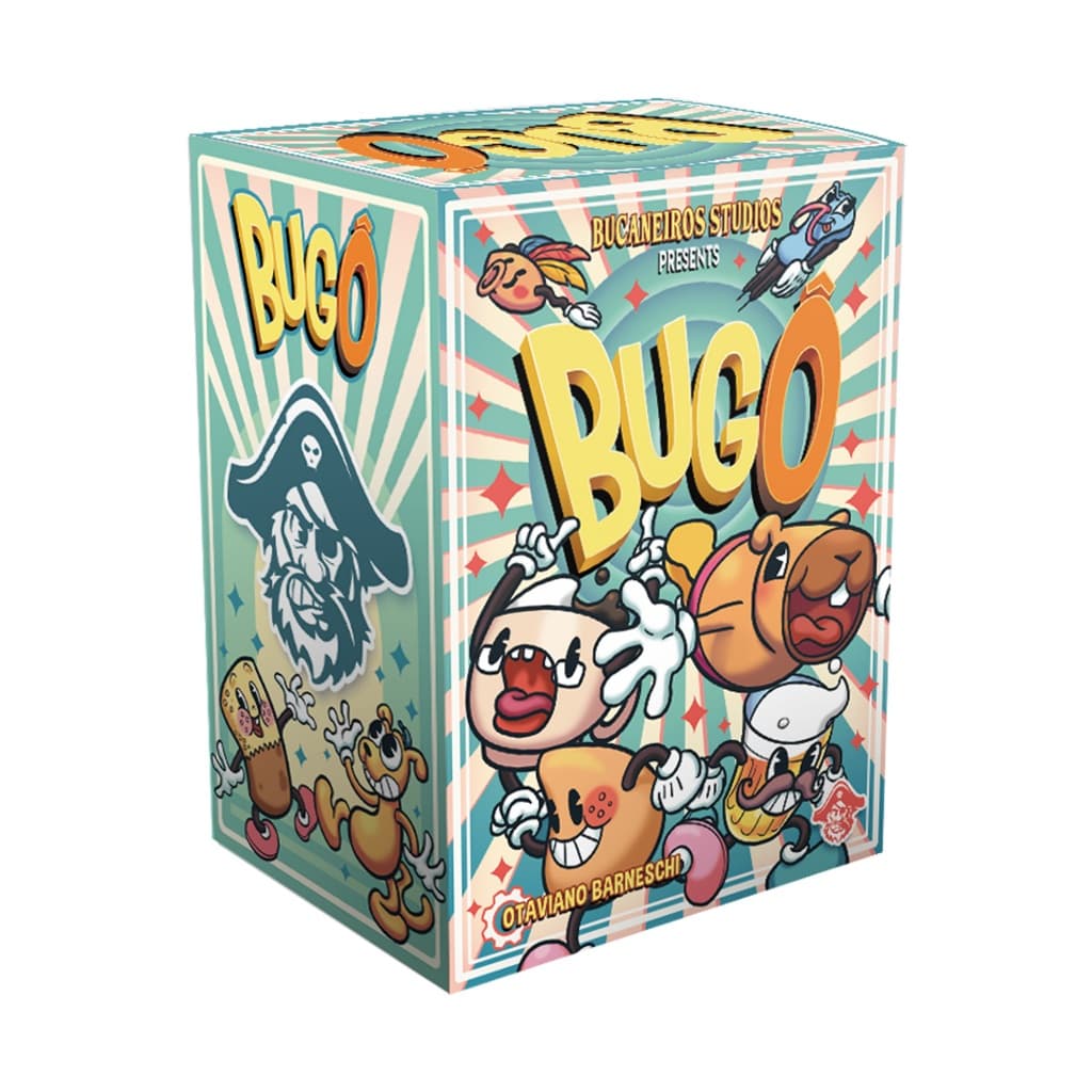 Bugô - Jogo de Carta para Amigos e Família, 3 a 8 jogadores, partidas de 20 min - Bucaneiros Jogos