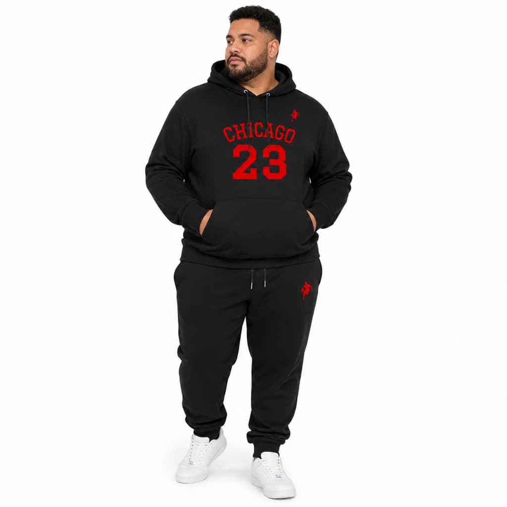 Conjunto Moletom Abrigo Basquete Plus Size até o G10 Tamanho Especial